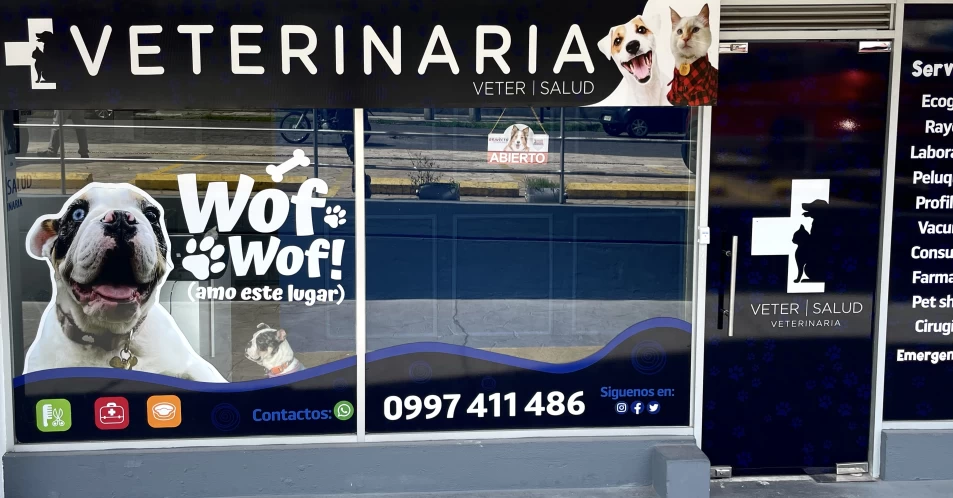 Image of VETERINARIA VETER SALUD service in Comuna Miraflores, Pichincha, Ecuador