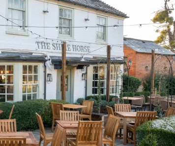 Image of Shire Horse service in Littlewick Green, Berkshire, United Kingdom Image of Shire Horse service in Littlewick Green, Berkshire, United Kingdom