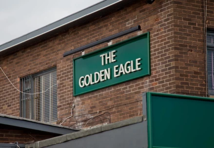 Image of Golden Eagle service in Blackpool, England, United Kingdom Image of Golden Eagle service in Blackpool, England, United Kingdom