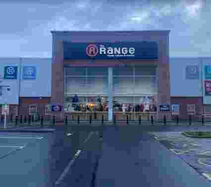 Image of The Range service in Riccarton, Scotland, United Kingdom