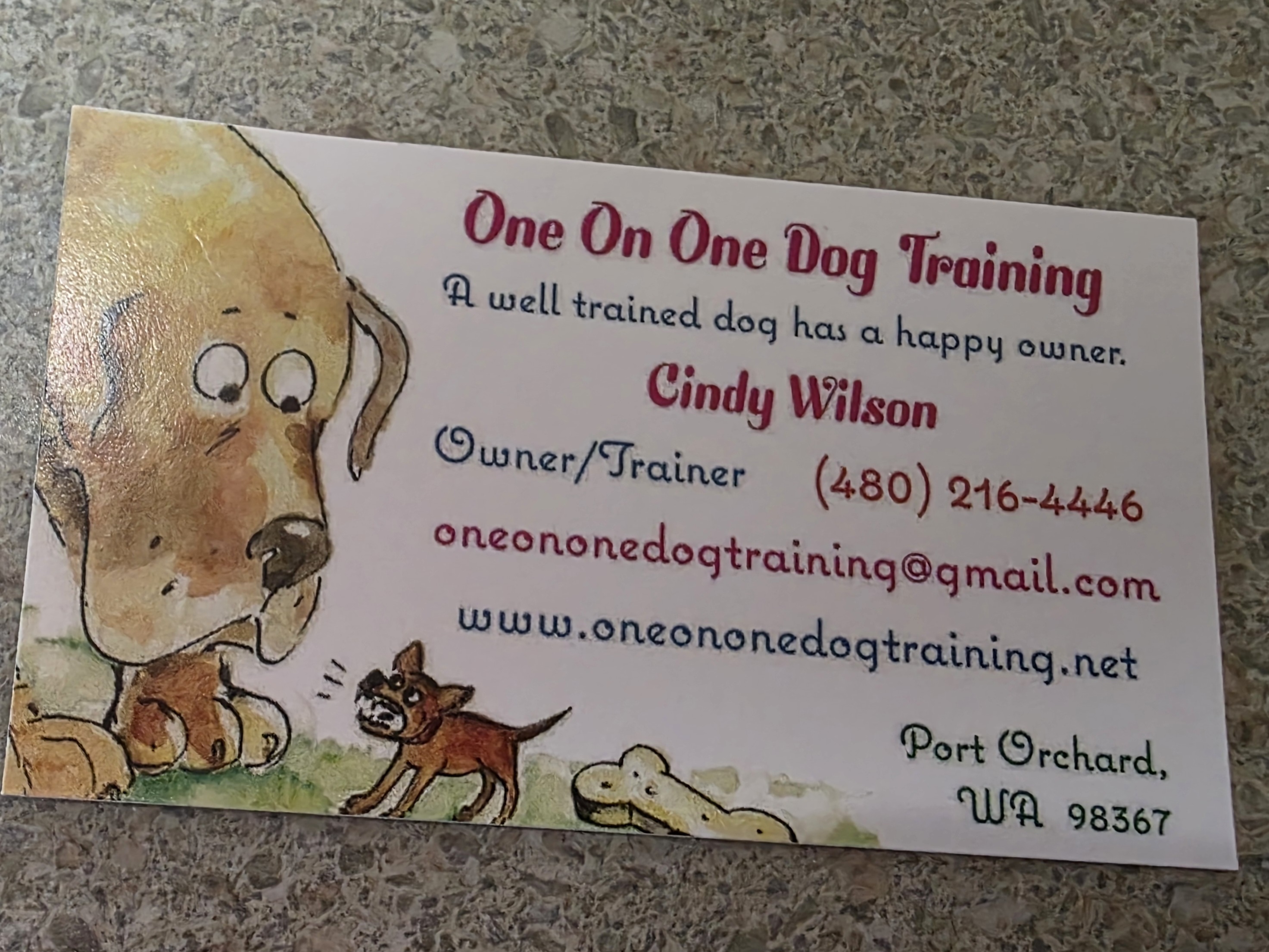 Image of One on one dog training service in Port Orchard, Washington, United States Image of One on one dog training service in Port Orchard, Washington, United States