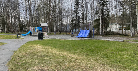 Image of Creekside Park park in Anchorage, Alaska, United States Image of Creekside Park park in anchorage, alaska, united-states