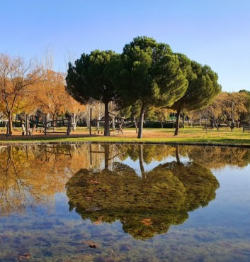 Image of Parque Andalucía park in Getafe, Madrid, Spain Image of Parque Andalucía park in getafe, madrid, spain