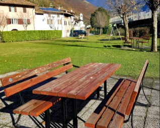 Image of Parco Pubblico di Chiusole park in Pomarolo, Trentino – Alto Adige/Südtirol, Italy Image of Parco Pubblico di Chiusole park in pomarolo, trentino-alto-adigesudtirol, italy