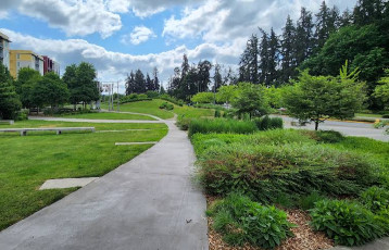 Image of Redmond Central Connector Park park in Redmond, Oregon, United States Image of Redmond Central Connector Park park in redmond, oregon, united-states