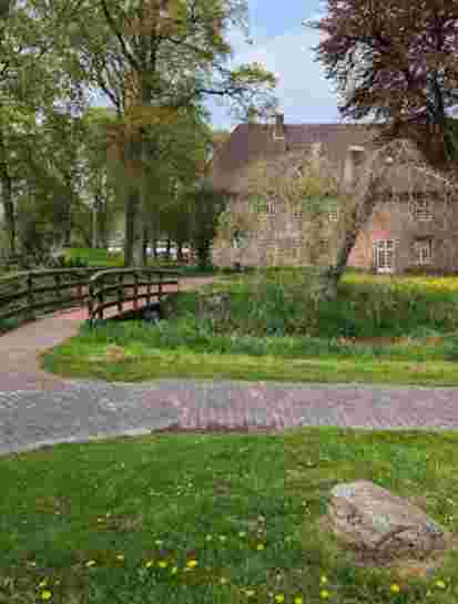 Image of Schlosspark & Schlossweiden Neuenburg park in Zetel, Niedersachsen, Germany Image of Schlosspark & Schlossweiden Neuenburg park in zetel, niedersachsen, germany
