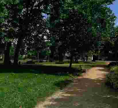 Image of Parc de la Carterie park in Reze, Loire-Atlantique, France Image of Parc de la Carterie park in reze, loire-atlantique, france