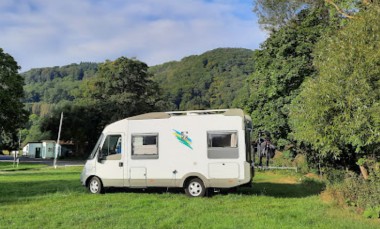 Image of Camping-Kernbach park in Lahntal, Hessen, Germany Image of Camping-Kernbach park in lahntal, hessen, germany