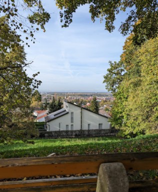 Image of Aussichtsplatz Weltwanderweg Odenwald Vogesen park in Karlsruhe, Baden-Wurttemberg, Germany Image of Aussichtsplatz Weltwanderweg Odenwald Vogesen park in karlsruhe, baden-wurttemberg, germany