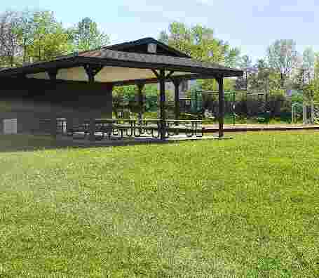 Image of Sycamore Creek Park Hilltop Shelter park in Pickerington, Ohio, United States Image of Sycamore Creek Park Hilltop Shelter park in pickerington, ohio, united-states