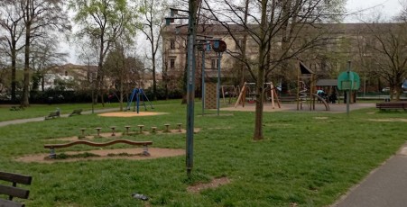 Image of Parco Suardi park in Bergamo, Bergamo, Italy Image of Parco Suardi park in bergamo, bergamo, italy