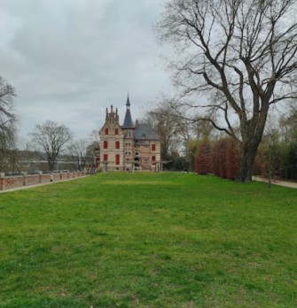 Image of Parc de l'Oseraie park in Les Mureaux, Yvelines, France Image of Parc de l'Oseraie park in les-mureaux, yvelines, france