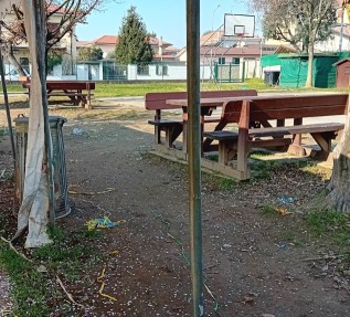 Image of Parco Pubblico Barbaiana park in Lainate, Lombardia, Italy Image of Parco Pubblico Barbaiana park in lainate, lombardia, italy