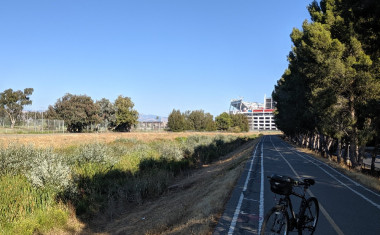 Image of San Tomas Aquino Creek Trail park in Santa Clara, California, United States Image of San Tomas Aquino Creek Trail park in santa-clara, california, united-states
