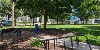 Image of Scanlon Park park in Menasha, Wisconsin, United States Image of Scanlon Park park in menasha, wisconsin, united-states