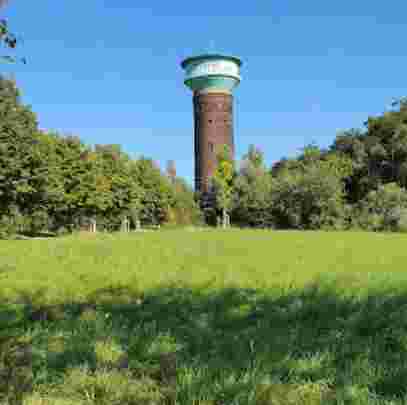 Image of Grünzug Gewerbegebiet Max-Planck-Ring park in Oberhausen, Nordrhein-Westfalen, Germany Image of Grünzug Gewerbegebiet Max-Planck-Ring park in oberhausen, nordrhein-westfalen, germany