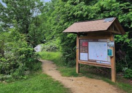 Image of Annapolis Waterworks Trail - Housley Rd Trailhead park in Annapolis, Maryland, United States Image of Annapolis Waterworks Trail - Housley Rd Trailhead park in annapolis, maryland, united-states