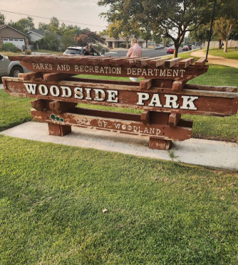 Image of Woodside Park park in Woodland, California, United States Image of Woodside Park park in woodland, california, united-states