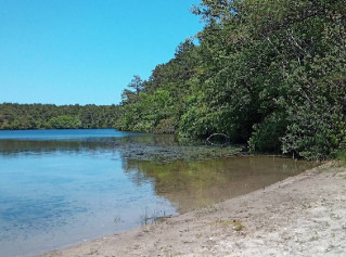Image of Sandy Pond park in Yarmouth, Maine, United States Image of Sandy Pond park in yarmouth, maine, united-states