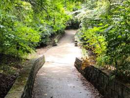 Image of Tal's Trailhead Wilson's Creek Greenway Trail park in Springfield, Illinois, United States Image of Tal's Trailhead Wilson's Creek Greenway Trail park in springfield, illinois, united-states