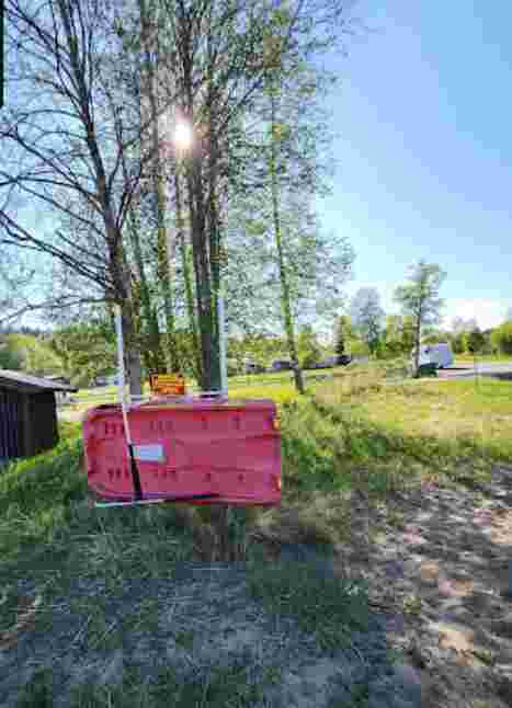 Image of Slädavikens Camping park in Alnö District, Västernorrland County, Sweden Image of Slädavikens Camping park in alno-district, vasternorrland-county, sweden