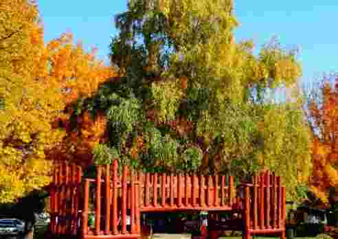 Image of Romantik Camping park in Buk, Vas, Hungary Image of Romantik Camping park in buk, vas, hungary