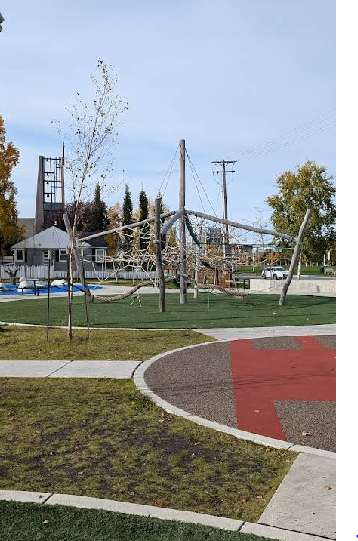 Image of Frontierland Park park in Anchorage, Alaska, United States Image of Frontierland Park park in anchorage, alaska, united-states