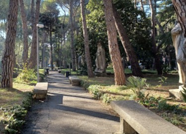 Image of Giardini Ospedale San Martino park in Genoa, Genoa, Italy Image of Giardini Ospedale San Martino park in genoa, genoa, italy