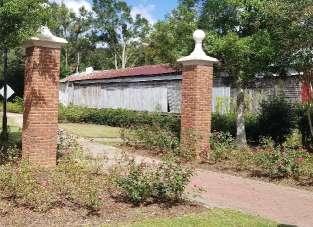 Image of Wilbourne Antique Rose Trail park in Foley, Alabama, United States Image of Wilbourne Antique Rose Trail park in foley, alabama, united-states