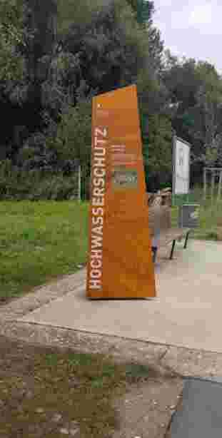 Image of Rheinpromenade, Leinpfad park in Germersheim, Rheinland-Pfalz, Germany Image of Rheinpromenade, Leinpfad park in germersheim, rheinland-pfalz, germany