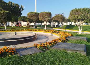Image of Plaza De La Bandera Para Chico park in Tacna, Tacna, Peru Image of Plaza De La Bandera Para Chico park in tacna, tacna, peru