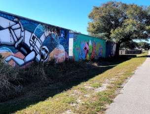 Image of Pinellas Trail park in Largo, Florida, United States Image of Pinellas Trail park in Largo, Florida, United States