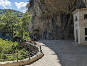 Image of Parco Naturale Regionale Gola della Rossa e di Frasassi park in Serra San Quirico, Marche, Italy Image of Parco Naturale Regionale Gola della Rossa e di Frasassi park in serra-san-quirico, marche, italy