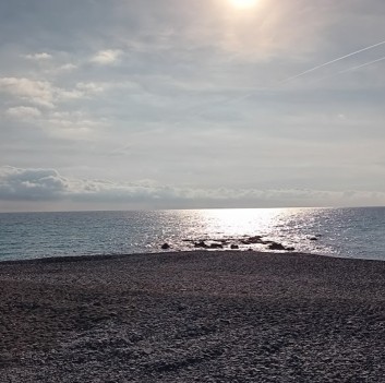 Image of Spiaggia dei Cani Rattaconigli park in Bordighera, Liguria, Italy Image of Spiaggia dei Cani Rattaconigli park in bordighera, liguria, italy
