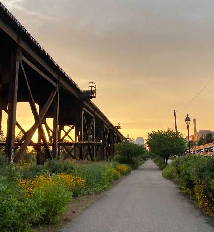 Image of Virginia Capital Trail Richmond Trailhead park in Richmond, California, United States Image of Virginia Capital Trail Richmond Trailhead park in richmond, california, united-states