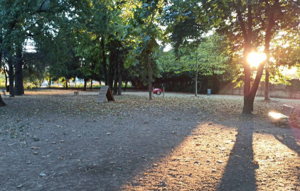 Image of Area per cani park in Limbiate, Lombardia, Italy Image of Area per cani park in limbiate, lombardia, italy