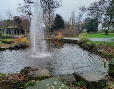 Image of Verna-Park (Stadtpark) park in Darmstadt, Hessen, Germany Image of Verna-Park (Stadtpark) park in darmstadt, hessen, germany