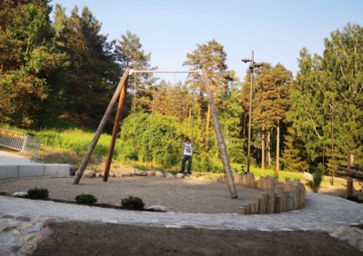 Image of Vivalla Hill park in Orebro, Orebro, Sweden Image of Vivalla Hill park in orebro, orebro, sweden