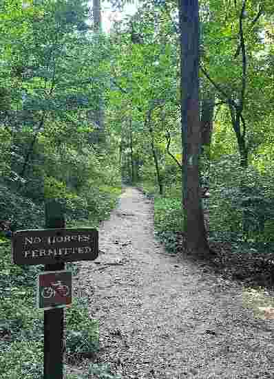 Image of Rock Creek Trail Juniper Trailhead park in Washington, Illinois, United States Image of Rock Creek Trail Juniper Trailhead park in washington, illinois, united-states