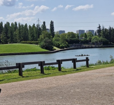 Image of Parc départemental du Sausset park in Aulnay-sous-Bois, Seine-Saint-Denis, France Image of Parc départemental du Sausset park in aulnay-sous-bois, seine-saint-denis, france