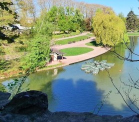 Image of Parc de l'Orangerie park in Strasbourg, Bas-Rhin, France Image of Parc de l'Orangerie park in strasbourg, bas-rhin, france
