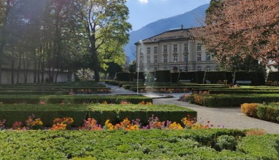 Image of Fontanapark park in Chur, Graubunden, Switzerland Image of Fontanapark park in chur, graubunden, switzerland