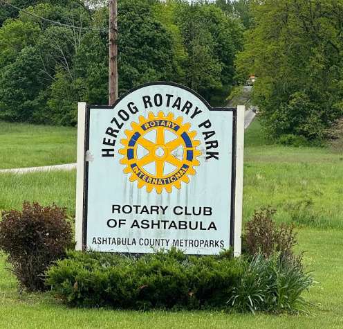 Image of Western Reserve Greenway - Herzog Rotary Park Trailhead park in Ashtabula, Ohio, United States Image of Western Reserve Greenway - Herzog Rotary Park Trailhead park in ashtabula, ohio, united-states