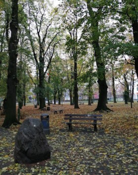 Image of Park im. J. Piłsudskiego park in Grojec, Mazowieckie, Poland Image of Park im. J. Piłsudskiego park in grojec, mazowieckie, poland