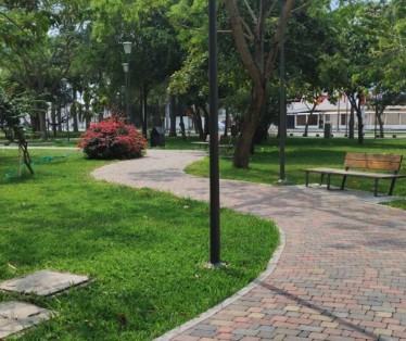 Image of Parque La Rotonda park in Portoviejo, Manabi, Ecuador Image of Parque La Rotonda park in portoviejo, manabi, ecuador