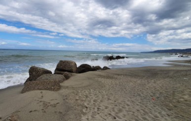 Image of Lungomare di Spadafora park in Spadafora, Sicily, Italy Image of Lungomare di Spadafora park in spadafora, sicily, italy