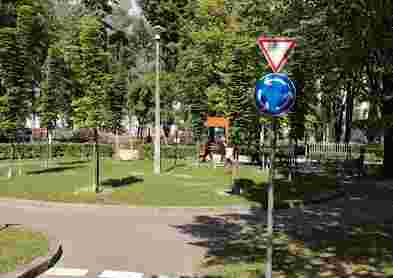 Image of Erzsébet liget park in Gyor, Gyor-Moson-Sopron, Hungary Image of Erzsébet liget park in gyor, gyor-moson-sopron, hungary