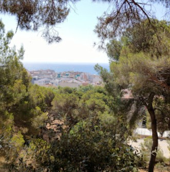 Image of Parc Dalmau park in Calella, Barcelona, Spain Image of Parc Dalmau park in calella, barcelona, spain