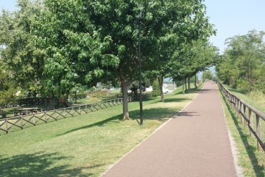 Image of Parco Giochi park in Trissino, Veneto, Italy Image of Parco Giochi park in trissino, veneto, italy