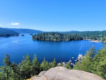 Image of Quarry Rock Hike park in North Vancouver, British Columbia, Canada Image of Quarry Rock Hike park in north-vancouver, british-columbia, canada